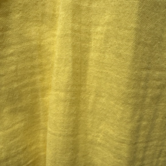 NWT GAP Sun Dress Midi Gauze Women's Plus Size 2XL Cotton Yellow Lightweight - Picture 6 of 11